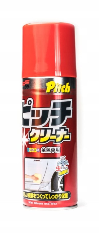 Soft99 New Pitch Cleaner Usuwa smołę, klej, asfalt