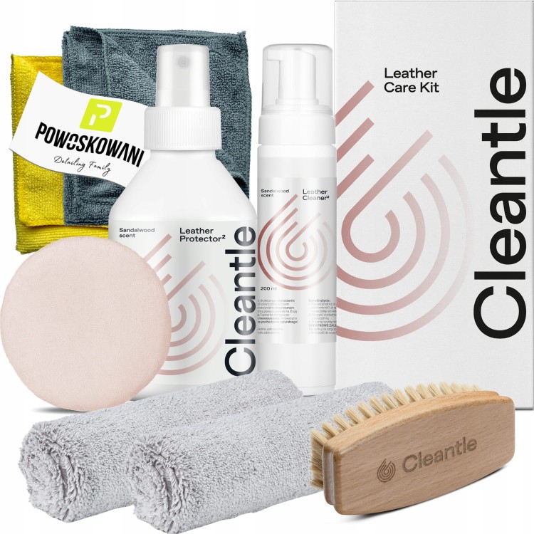 cleantle leather care kit zestaw do czyszczenia i pielegnacji skory