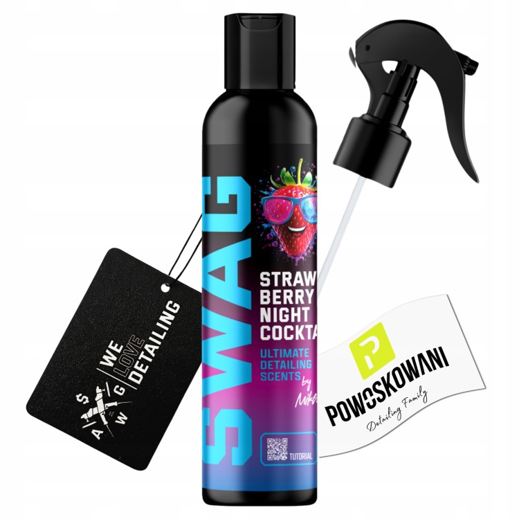 swag strawberry night cocktail zapach samochodowy perfumy truskawka