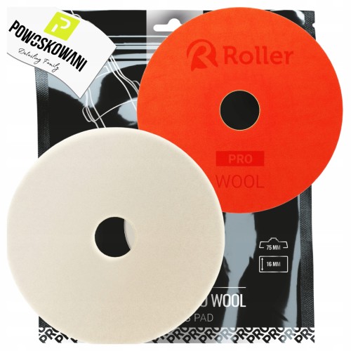 adbl roller pro wool 75 mm pad polerski wełniany gąbka polerska