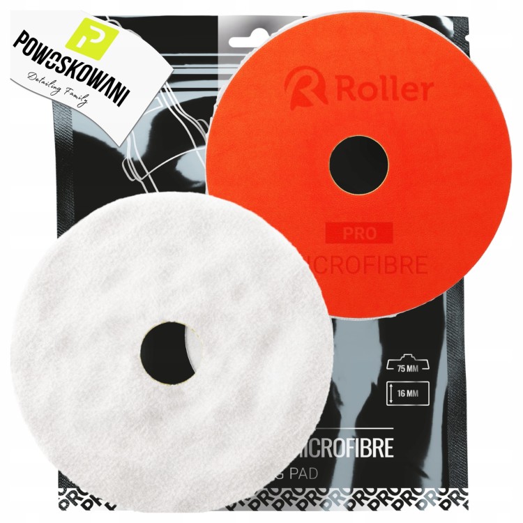adbl roller pro microfibre 75 mm pad polerski z mikrofibry gąbka polerska