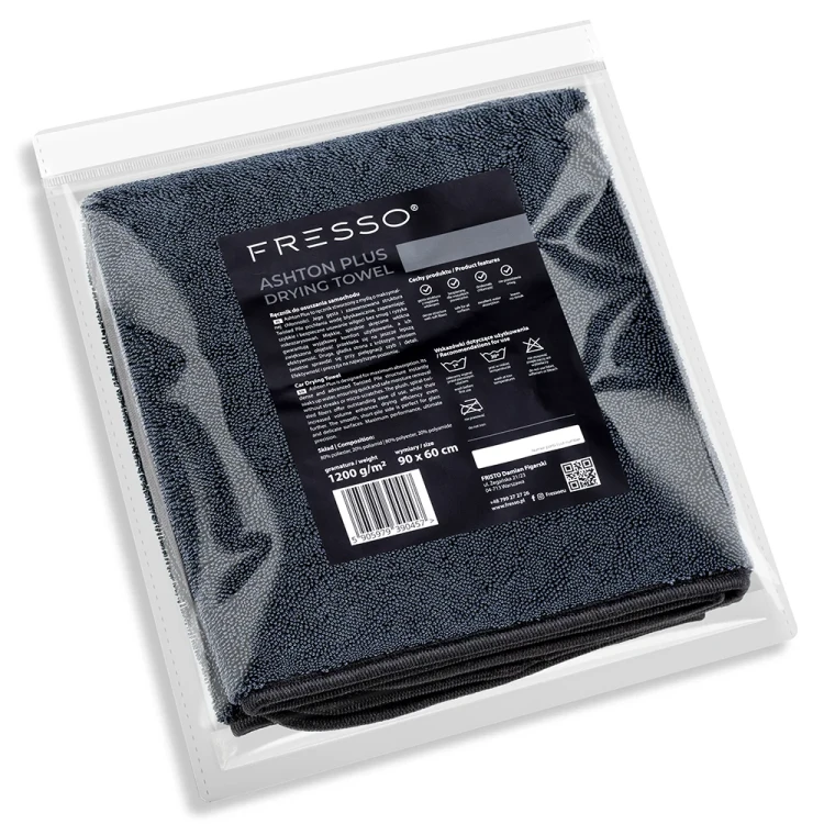 fresso ashton plus ręcznik do osuszania samochodu 1200 gsm 60x90