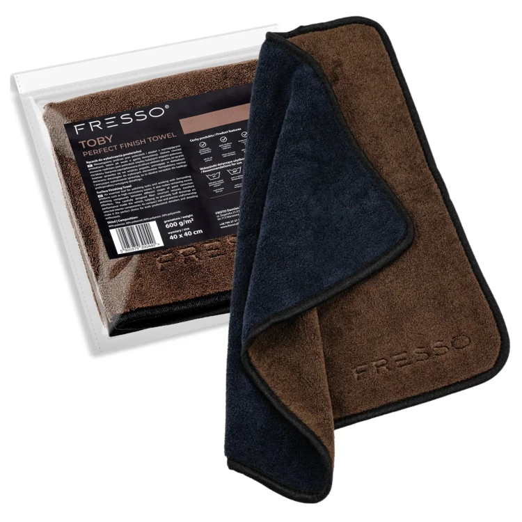 fresso toby perfect finish towel puszysty ręcznik z mikrofibry 600 gsm