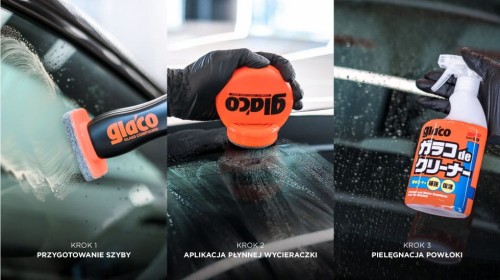 Soft99 GLACO ROLL ON LARGE 120ml WYCIERACZKA W PŁYNIE NIEWIDZIALNA POWŁOKA