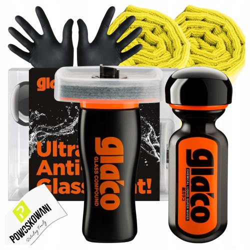 soft99 ultra ani rain set ultra glaco glass compound zestaw do szyb