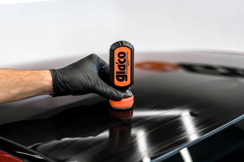 aplikacja niewidzialnej wycieraczki soft99 ultra glaco