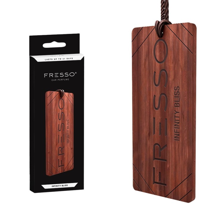 fresso drewniana zawieszka zapachowa infinity bliss