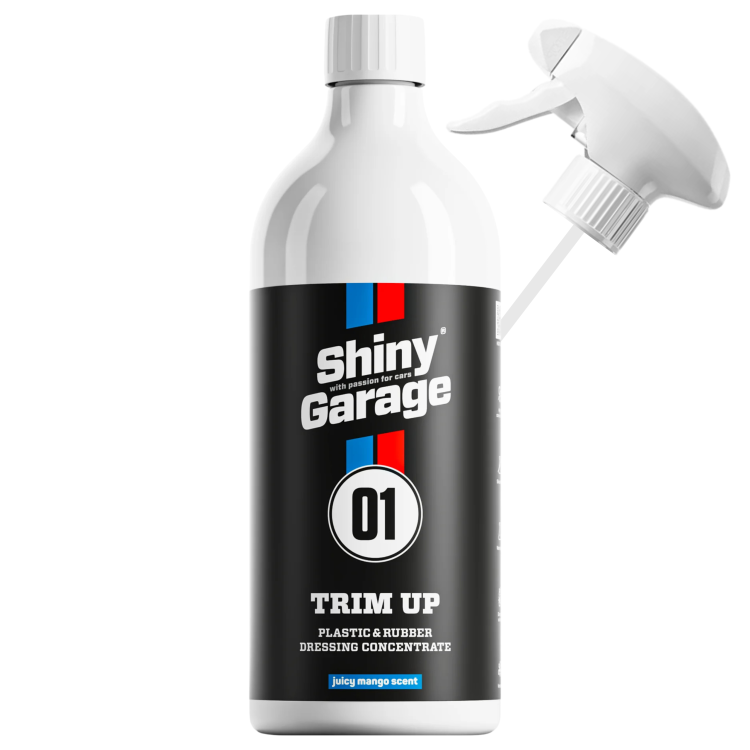 shiny garage trim up 1000 ml dressing do plastików i gumy