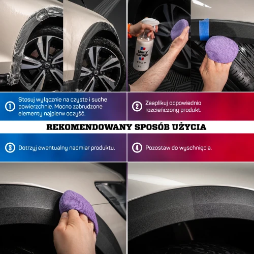 shiny garage trim up sposób użycia dressingu