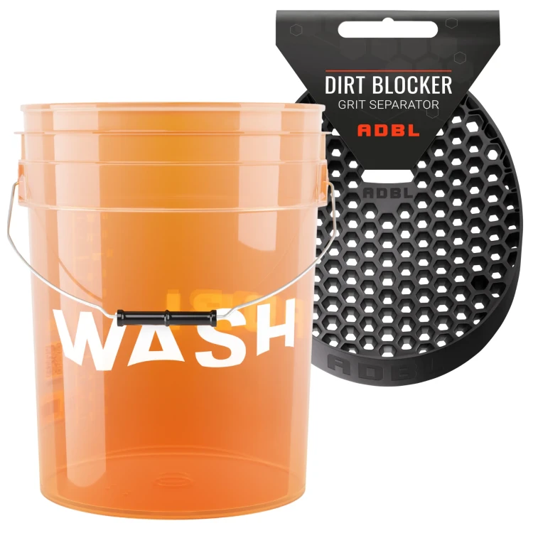 adbl washy bucket adbl dirt blocker wiadro do mycia samochodu z separatorem