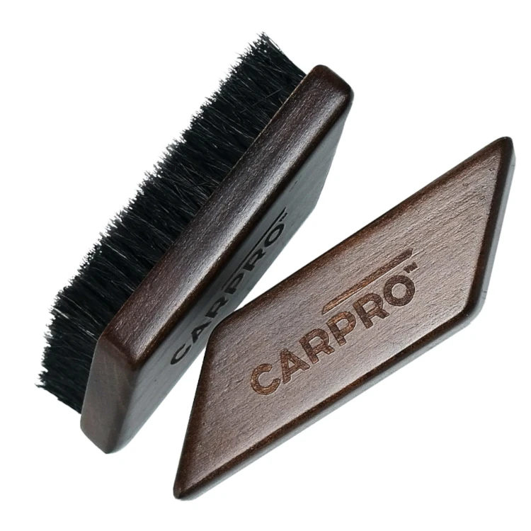 carpro leather brush szczoteczka do czyszczenia skóry z włosiem dzika