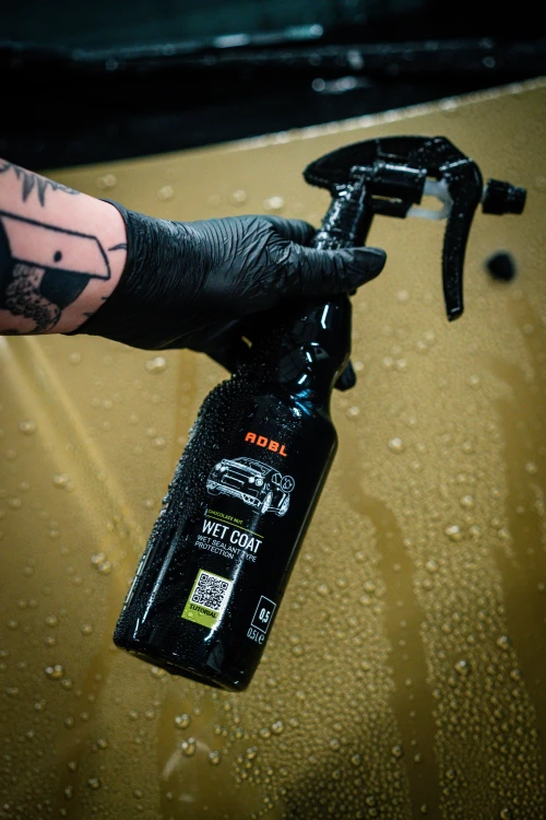adbl wet coat sealant na lakier samochodowy o mocnym efekcie hydro polimerowy