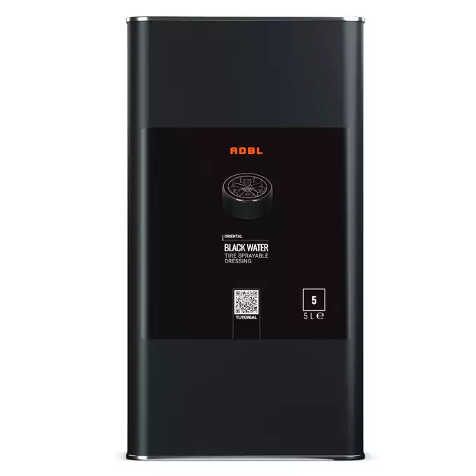ADBL BLACK WATER 5 L TRWAŁY DRESSING DO OPON GUMY CZERNIDŁO POŁYSK