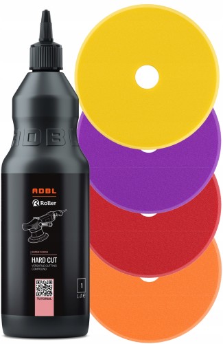 ADBL Hard Cut 1L Silnie Tnąca Pasta Polerska Pady
