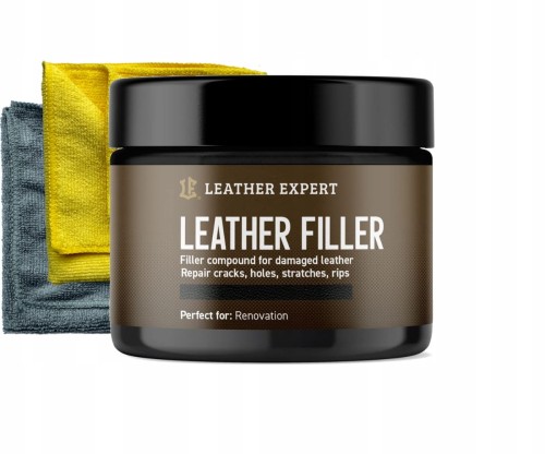 Leather Expert Filler Black 50ml Szpachla do skóry