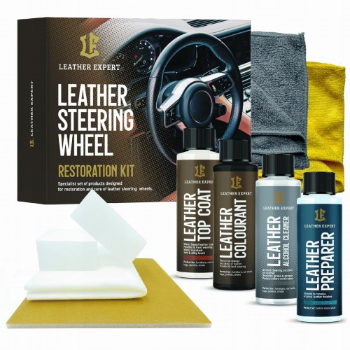 Leather Expert Renowacja Kierownicy Farba Czarna