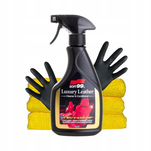 Soft99 Luxury Leather – Środek do Czyszczenia i Odżywienia Skóry oraz Plastików